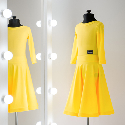 Standart 2-01-06-A | Рейтинговое платье для спортивных бальных танцев | Vasileva Dance