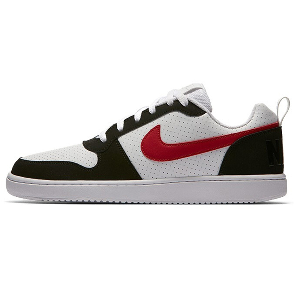 Кроссовки Nike Court Borough Low White Black Red