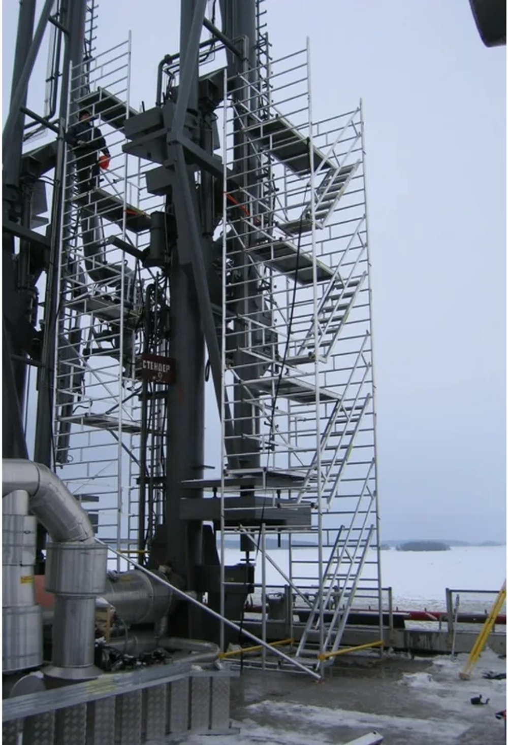 Вышка модульная алюминиевая MEGAL ВМА 1400Л/22