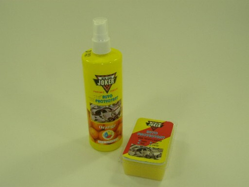 Полироль пластика с губкой JOKER Turbo 3 in1 Апельсин 250 мл (JOKER)