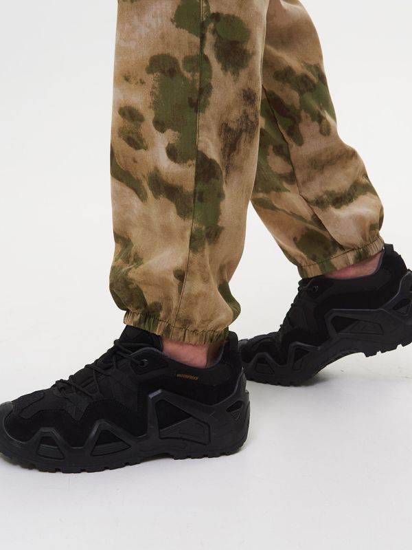 Брюки летние Стрелок ткань Смесовая (Сорочка) цвет Малахит