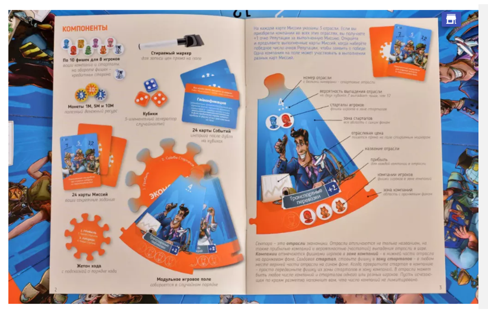 Настольная игра "Экономикус"