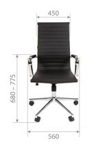 Офисное кресло CHAIRMAN 755, экокожа