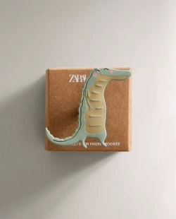 ZARA HOME НАБОР ДЕТСКИХ МЕБЕЛЬНЫХ РУЧЕК (2 ШТ.), ЗЕЛЕНЫЙ