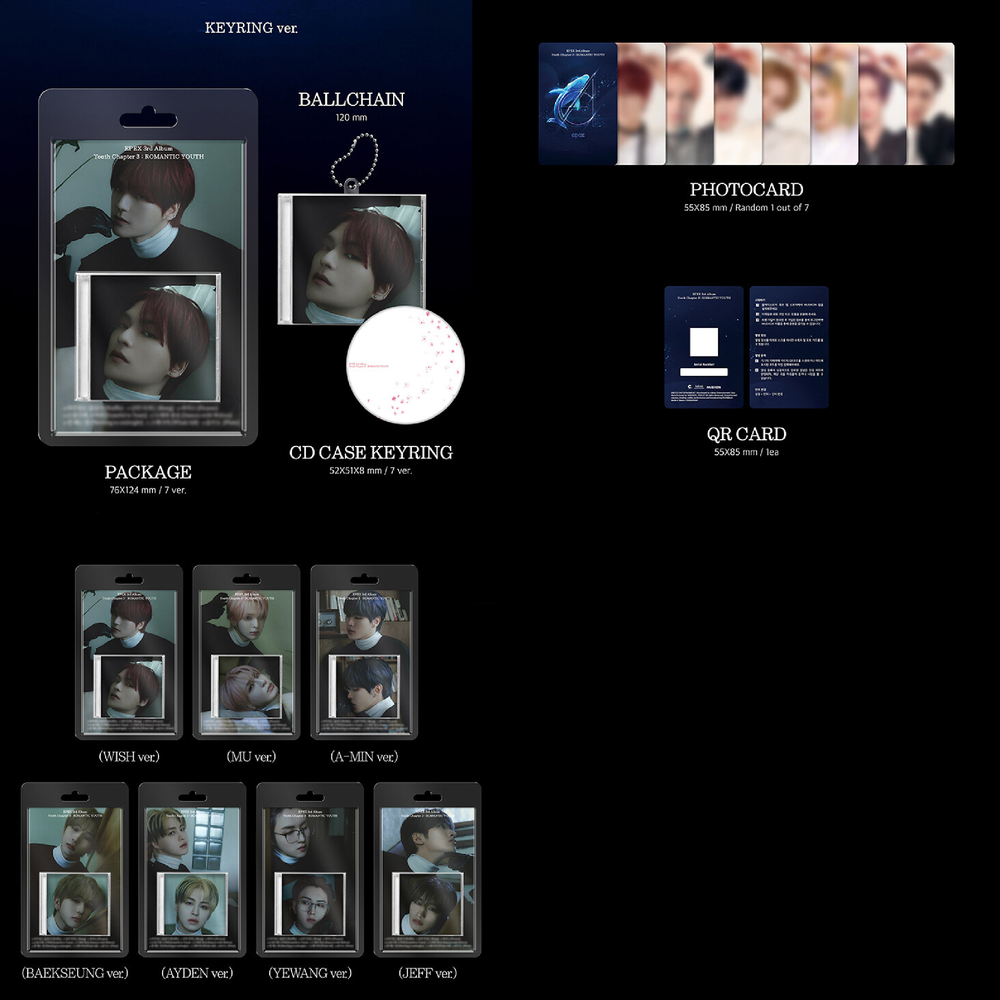 Альбом EPEX - ROMANTIC YOUTH (KEYRING ver.)