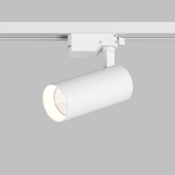 DK6451-WH Трековый светильник SOLID KOPER, 135мм, d60, 220V, LED 3000K, 15W, IP20, белый, алюминий