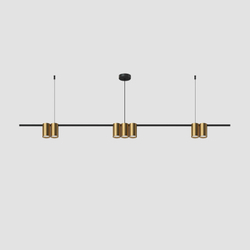 Подвесной светильник Denkirs DK4063-BK+SG