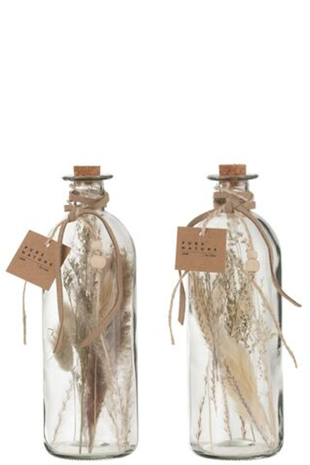 Декор "Гербарий" в ассортименте 8x8x21см