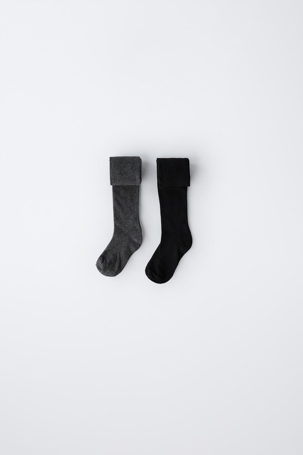 ZARA ОДНОТОННЫЕ КОЛГОТКИ, ЧЕРНЫЙ