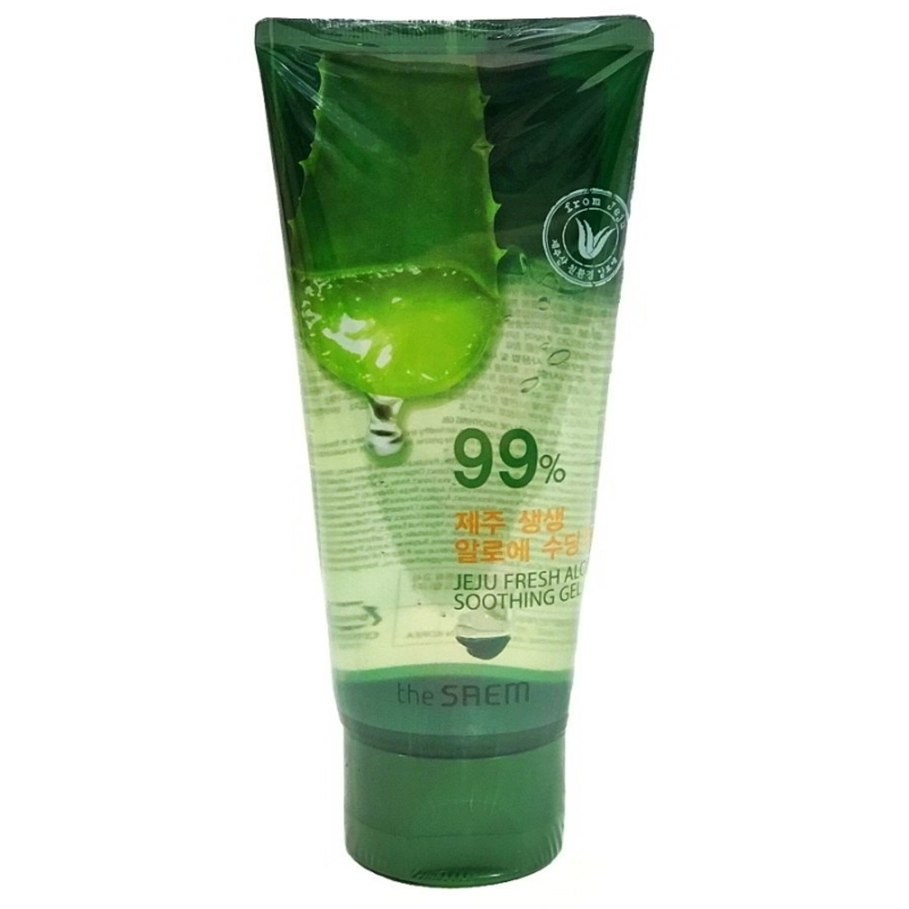 The Saem Aloe Гель с алоэ универсальный увлажняющий 120мл Jeju Fresh Aloe Soothing Gel 95% 120мл
