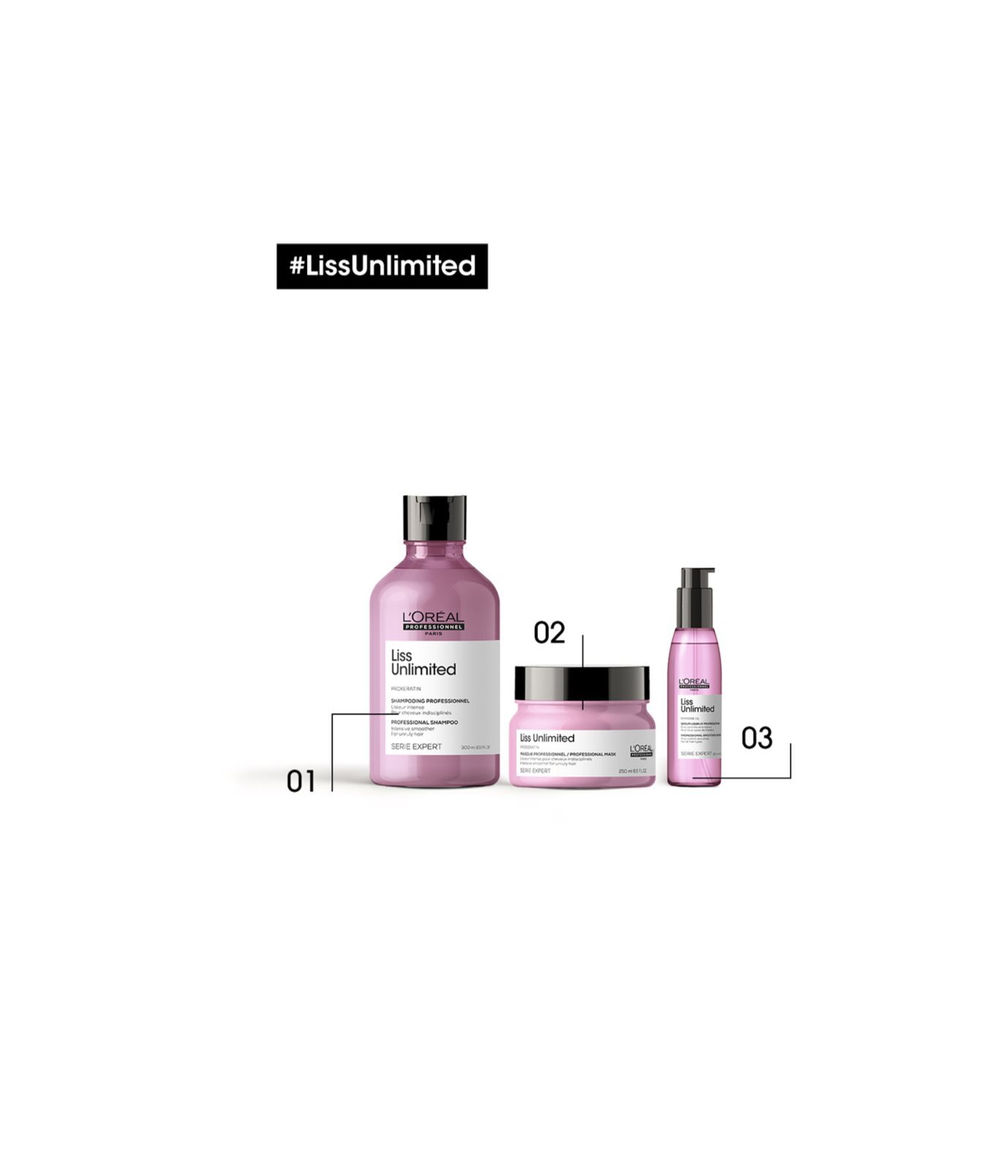 L’Oreal Professionnel Serie Expert Liss Unlimited - разглаживающая сыворотка для трудно поддающихся укладке волос /   125  ml  / GTIN 3474636974320