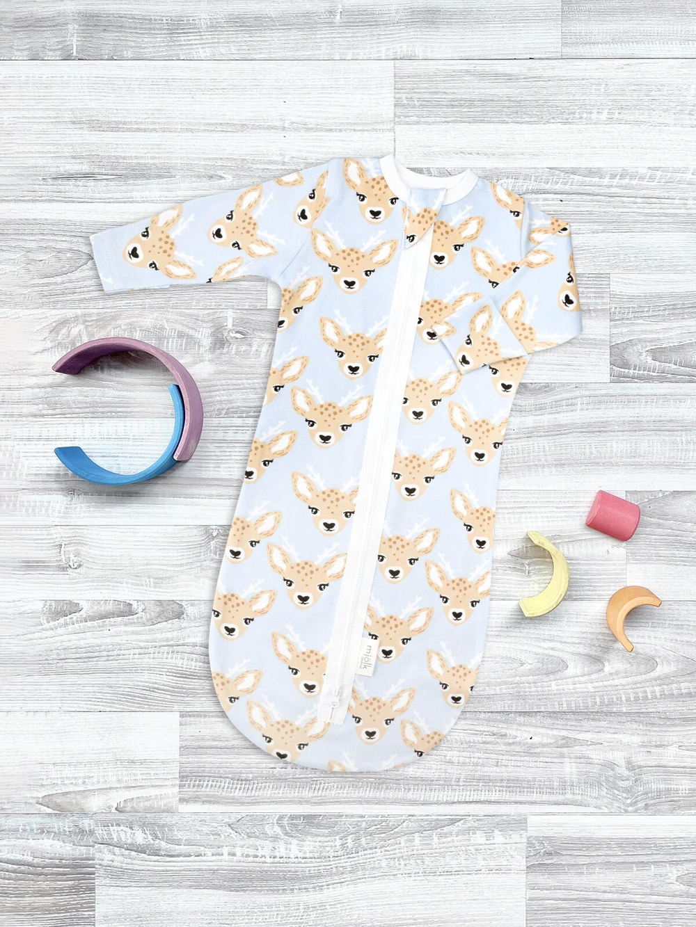 Спальный мешок Mjölk Оленята NEW