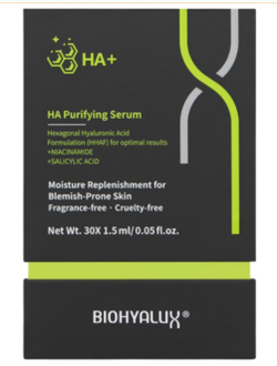 Сыворотка матирующая для проблемной и жирной кожи | BIOHYALUX НА PURIFYING SERUM 30х1,5 мл