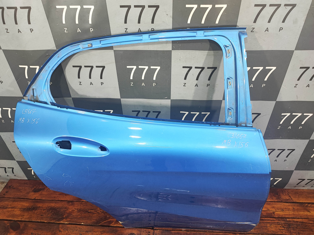 Дверь задняя правая Mercedes GLA (X156) 13-20 Б/У Оригинал A1567320210