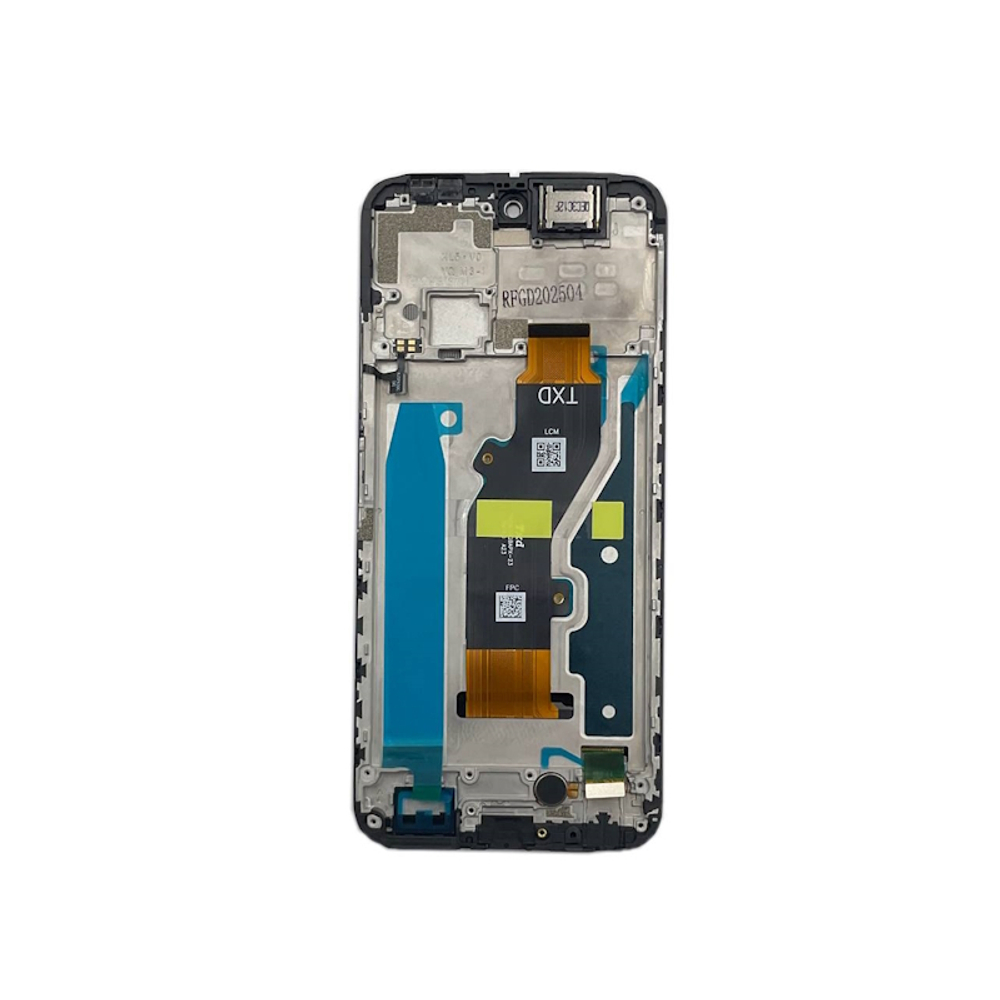 Дисплей для Tecno Spark 30C 4G (KL5n) с тачскрином и рамкой Черный - OR