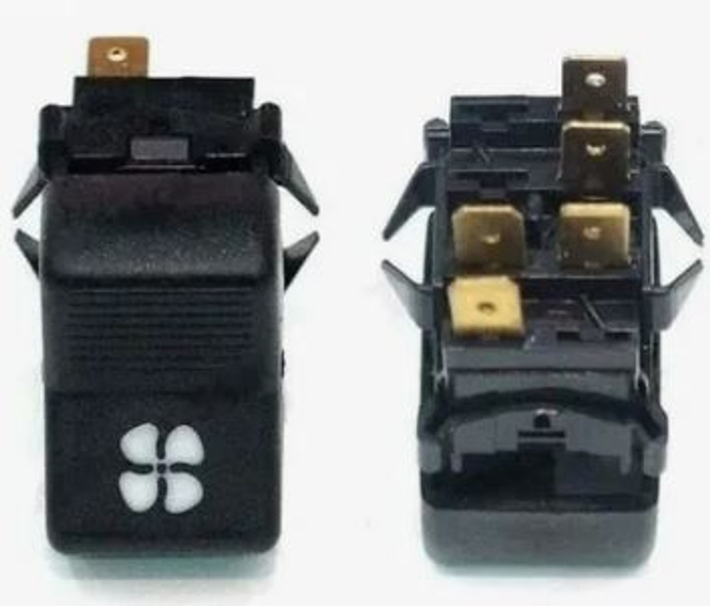 Клавиша печки 2105 широкая 5конт