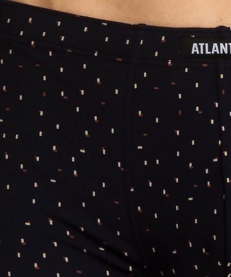 Трусы мужские боксеры (3шт), Atlantic 3MH-036, темно-голубые + красные + темно-синие