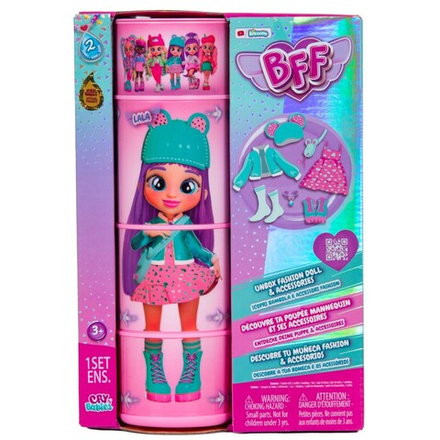 Cry Babies BFF - Кукла модная Lala Подросток + аксессуары IMC908369