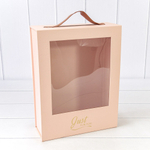 Коробка сборная 25х9.5х33 см на магнитах (Персиковый)