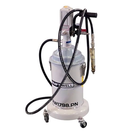 KraftWell (KRW1798.PN) Нагнетатель солидола мобильный с пневмоприводом