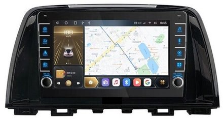 Магнитола для Mazda 6 2012-2014 - Carmedia OL-9580 (крутилки) QLed, Android 10, ТОП процессор, CarPlay, SIM-слот