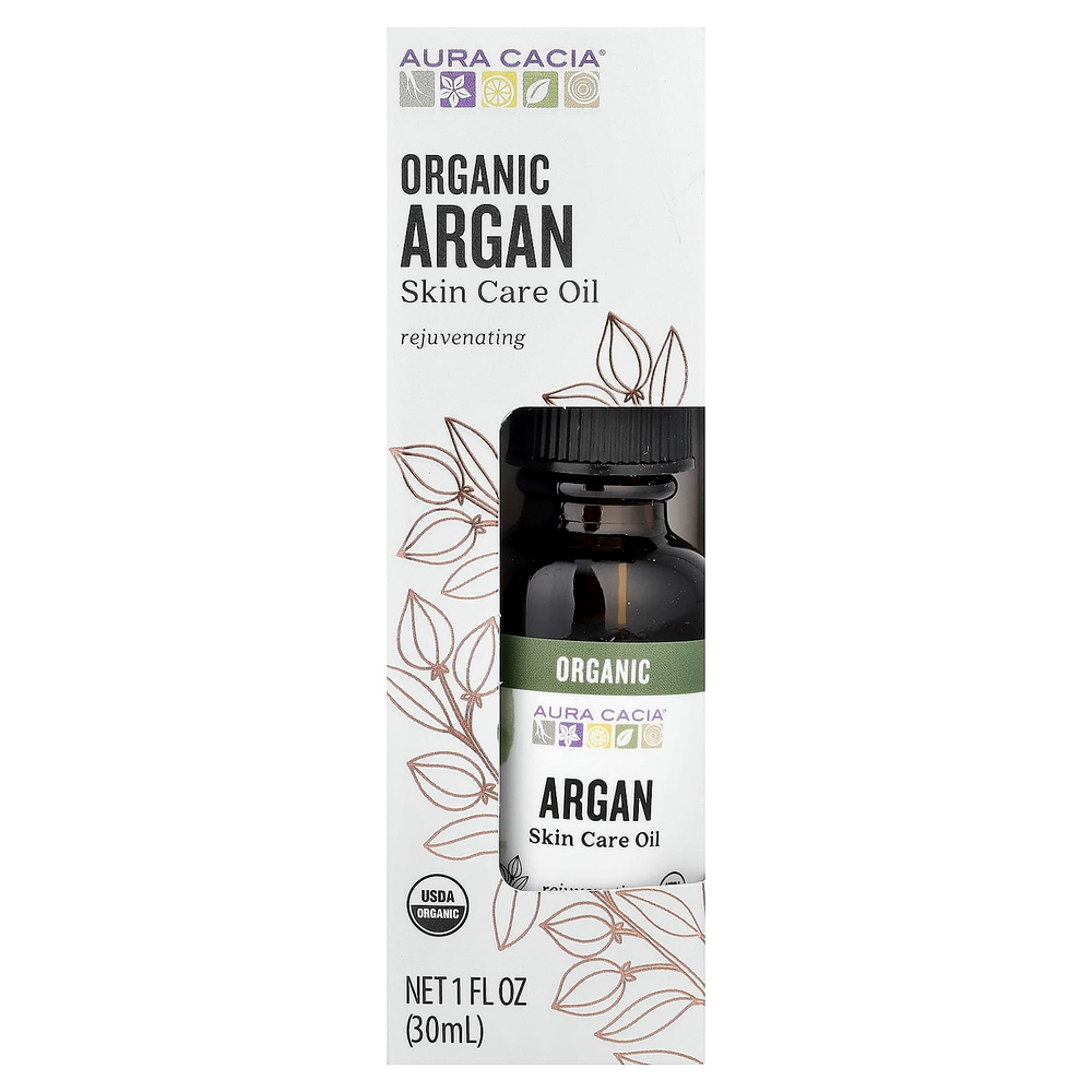 Aura Cacia, масло для ухода за кожей, органический аргановый, 30 мл (1 жидк. унция)