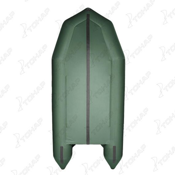 Лодка Тонар Капитан Т330 (киль+пол) зеленая