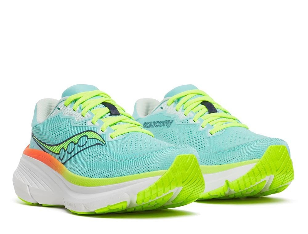 Женские кроссовки для бега Saucony Guide 19 W Blue-Lime