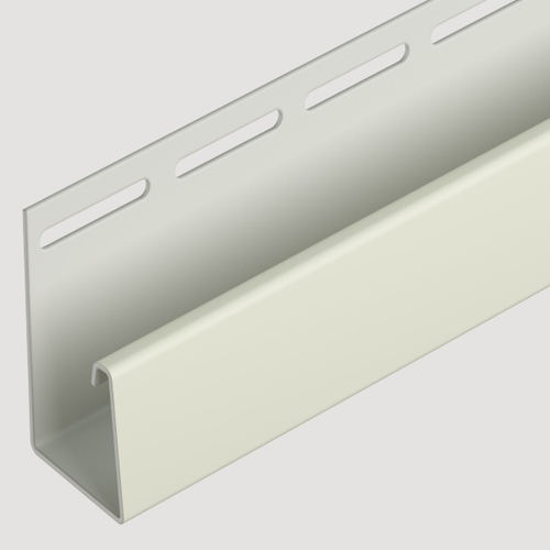 Фасадный J-профиль 30 мм (Berg, Burg) Слоновая кость