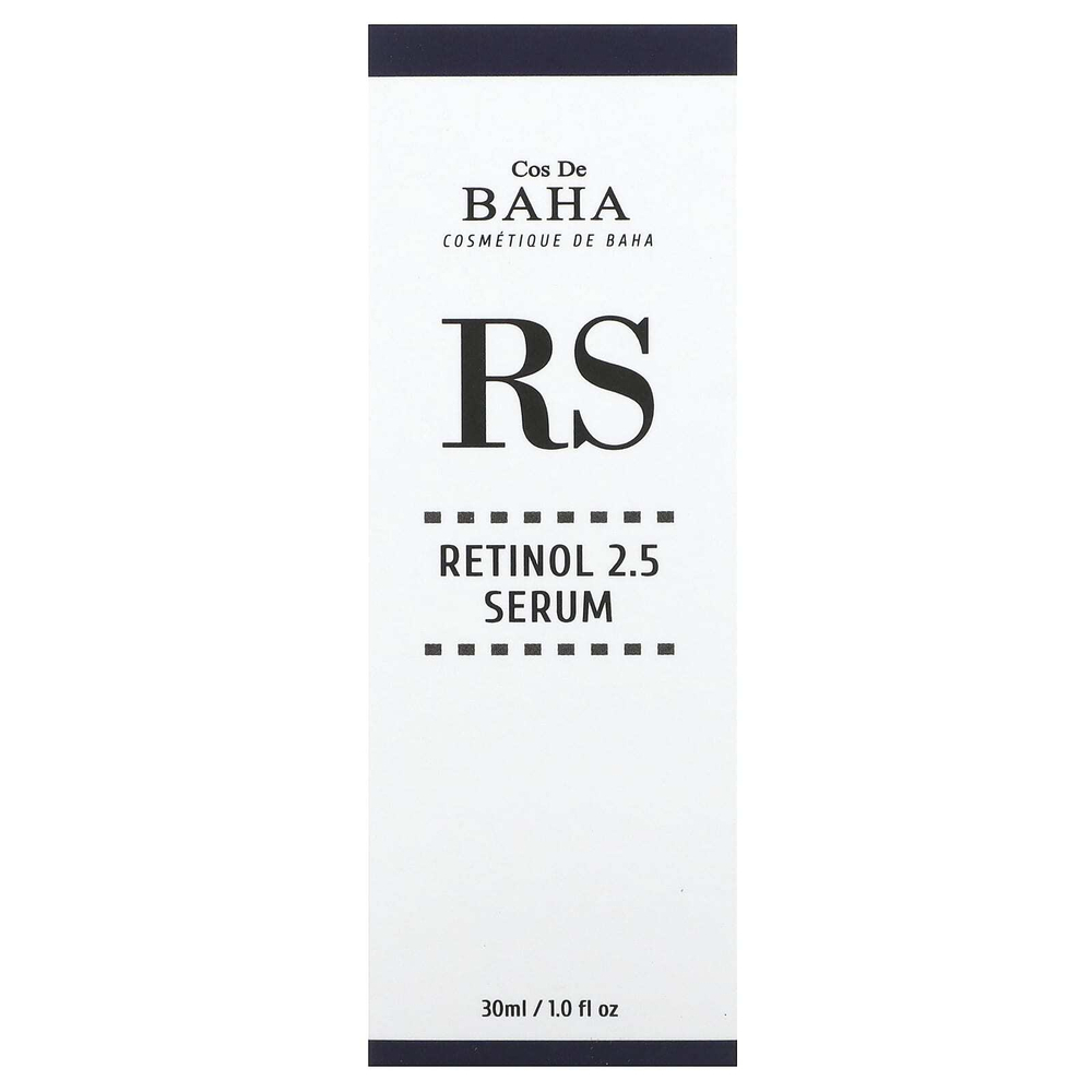 Cos De BAHA, RS, сыворотка с ретинолом 2,5, 30 мл (1 жидк. унц.)