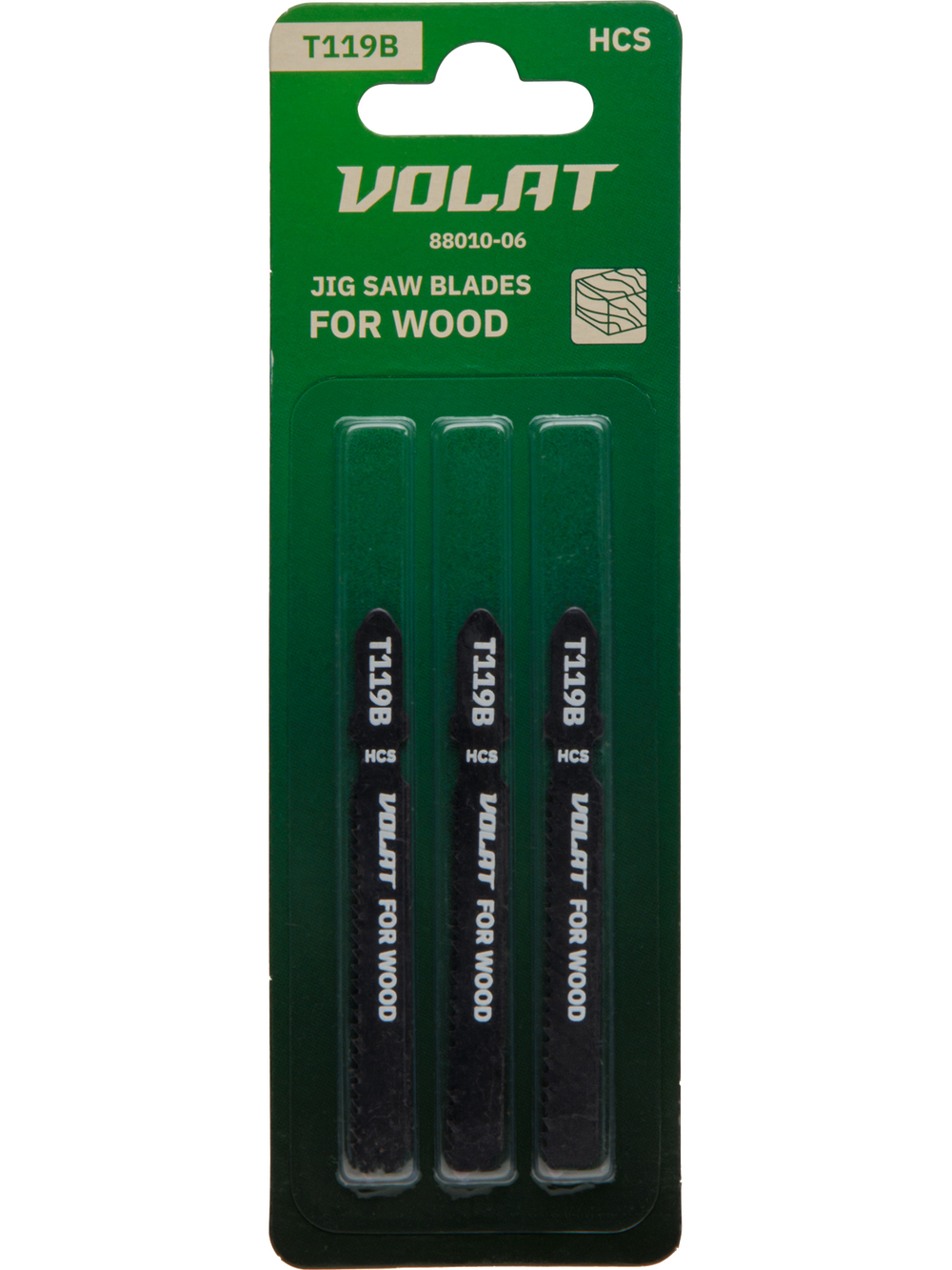 Пилка лобз. по дереву T119B (3 шт.) ВОЛАТ