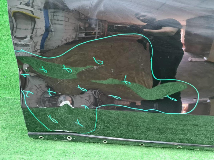 Дверь сдвижная левая Mercedes V W447 (2014-н.в.)