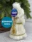 Снегурочка Русская Краса в белой с золотом шубе и шапке 40 см., Christmas DeLuxe (84664)