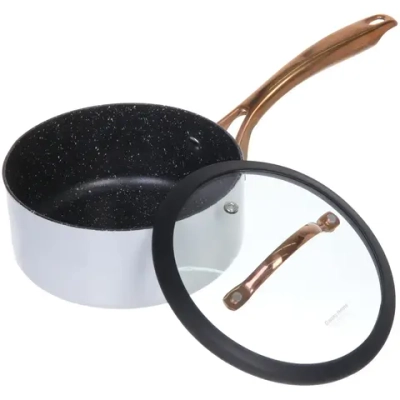 Сотейник «White Night» 1,9л, стеклянная крышка, 18*8см