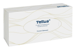 Салфетки косметические Tellus, 2-слойные, 19х20,8 см, 100 листов в упаковке, 21 упаковок в коробке