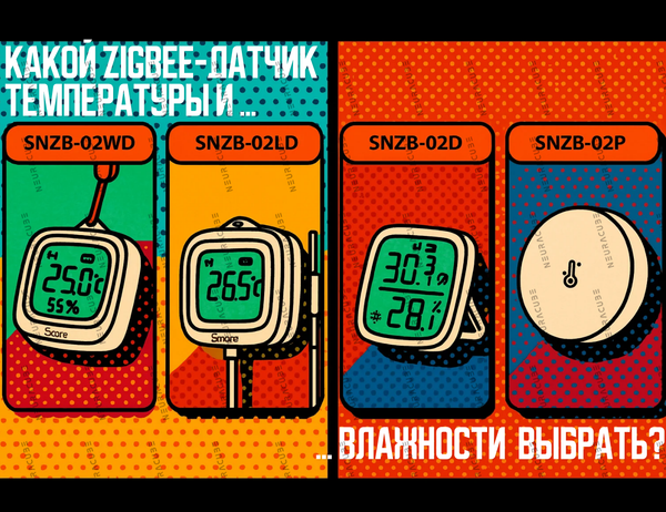 Какой датчик температуры и влажности SONOFF Zigbee выбрать? Какой датчик температуры и влажности SONOFF Zigbee выбрать?