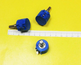 Резистор 10-и оборотный WH 3590 100 kOm