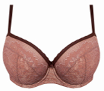 Бюстгальтер Zoe на косточках с дополнительными боковыми поддержками (Размер: 70F) (Цвет: грязно-розовый)