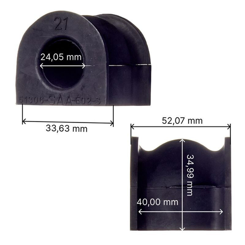 Втулка стабилизатора переднего Avantech ABH0314