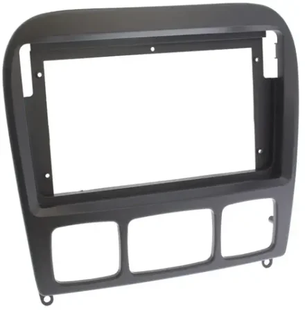 Магнитола для Mercedes-Benz S-класс W220 1998-2005 (рамка черная) - FarCar монитор 12.3" 2K QLED на Android 14, TS10, CarPlay, 4G SIM-слот