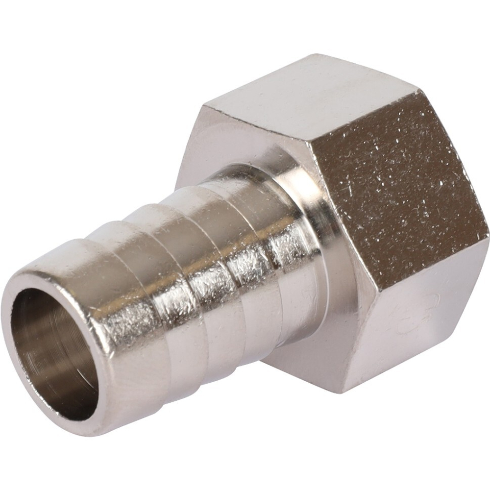 Штуцер ВР никелированный 1/2"x16 STOUT