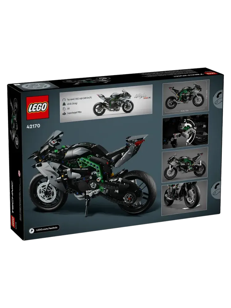 Конструктор Technic 42170 Мотоцикл Kawasaki Ninja H2R