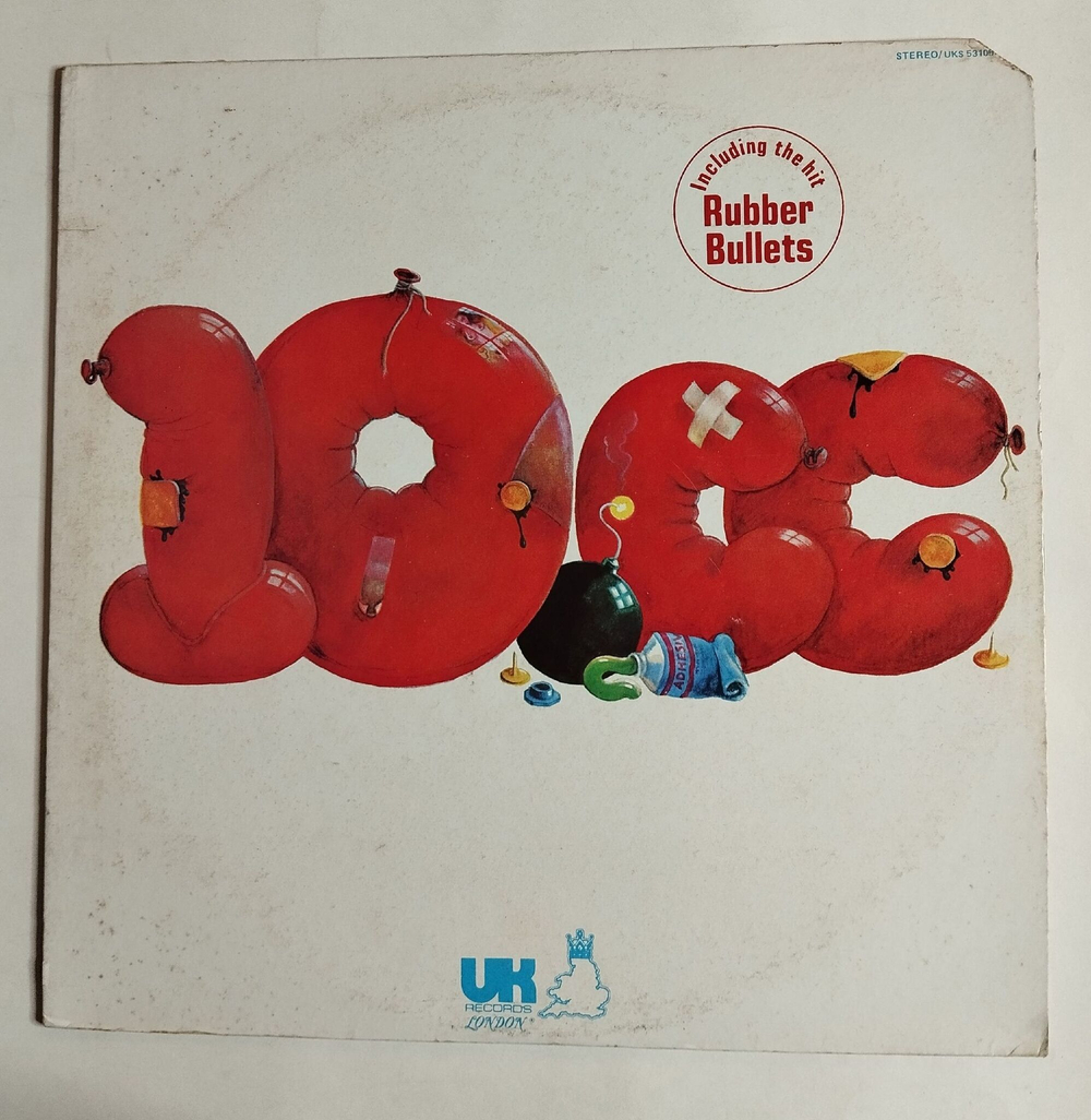 Винтажная виниловая пластинка LP10cc (USA 1973)