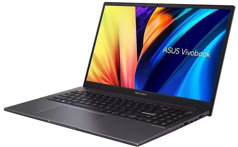 Ноутбук ASUS Vivobook S 15 OLED 3502QA-L124 15.6"/FHD/ OLED/600NITS/Ryz 5 5600H 6C/16Gb/512Gb SSD/UMA/DOS черный