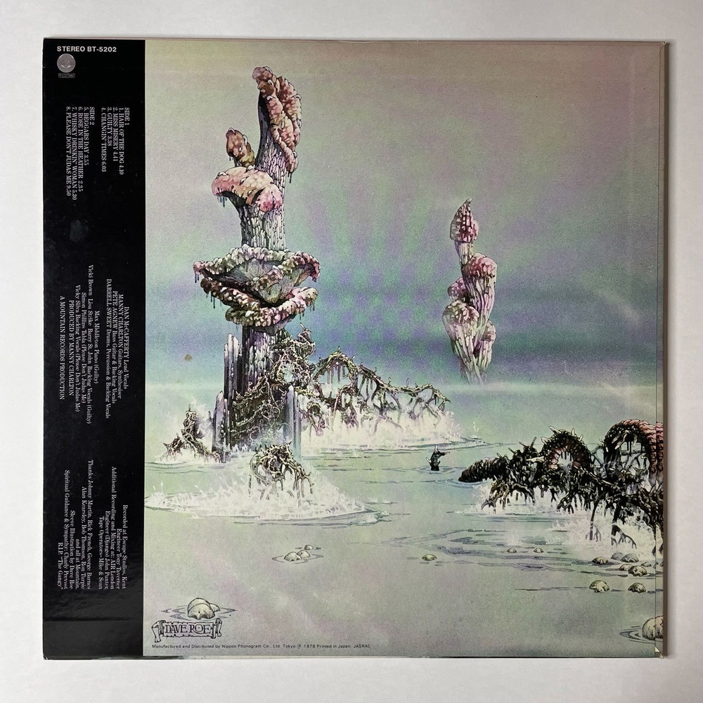 Винтажная виниловая пластинка LP Nazareth Hair Of The Dog (Japan 1978) (No Obi) Rose In The Heather