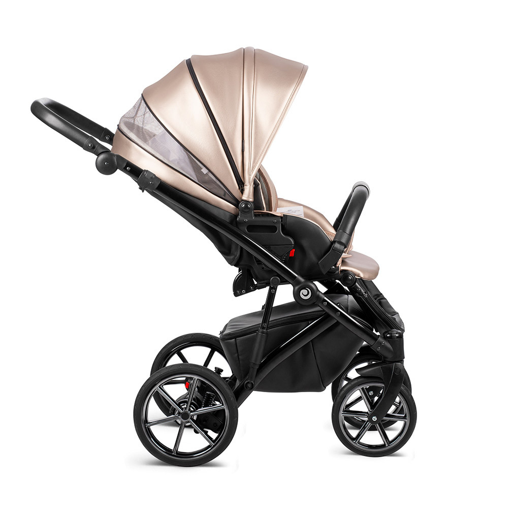 Коляска Tutis Viva Life Galaxy 3 в 1 Mercury №171 (Розовая эко-кожа)