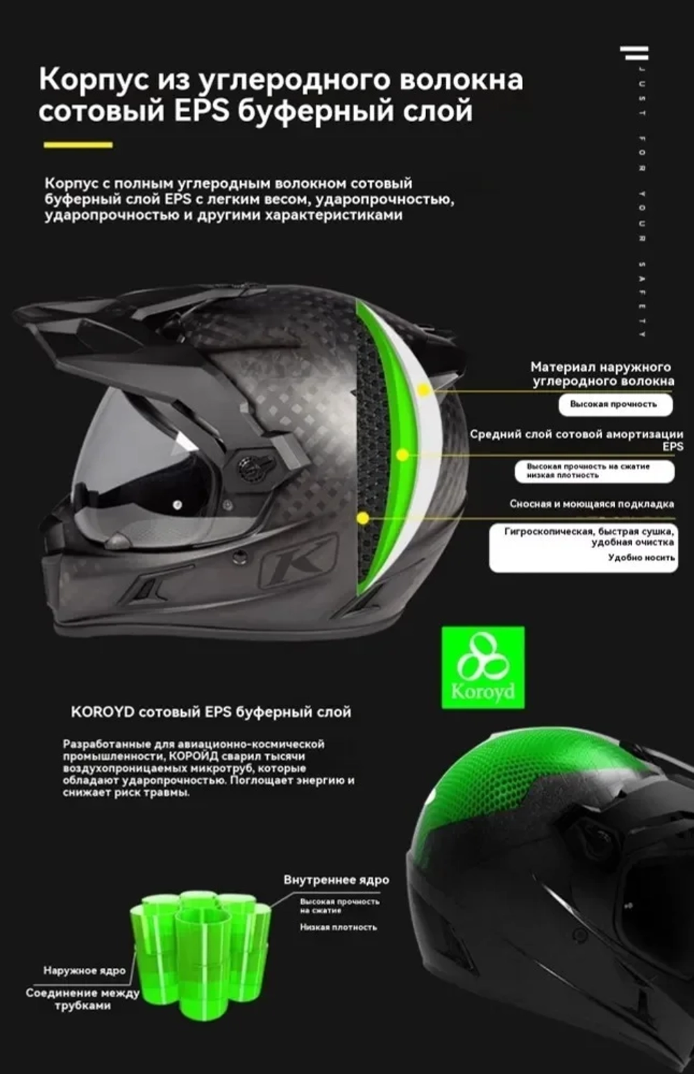 Шлем Klim Krios Pro серый, размер MD (RR)