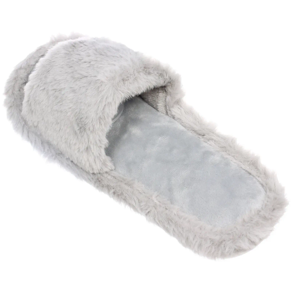 Тапочки женские домашние «HOME», цвет серый, р-р 38-39