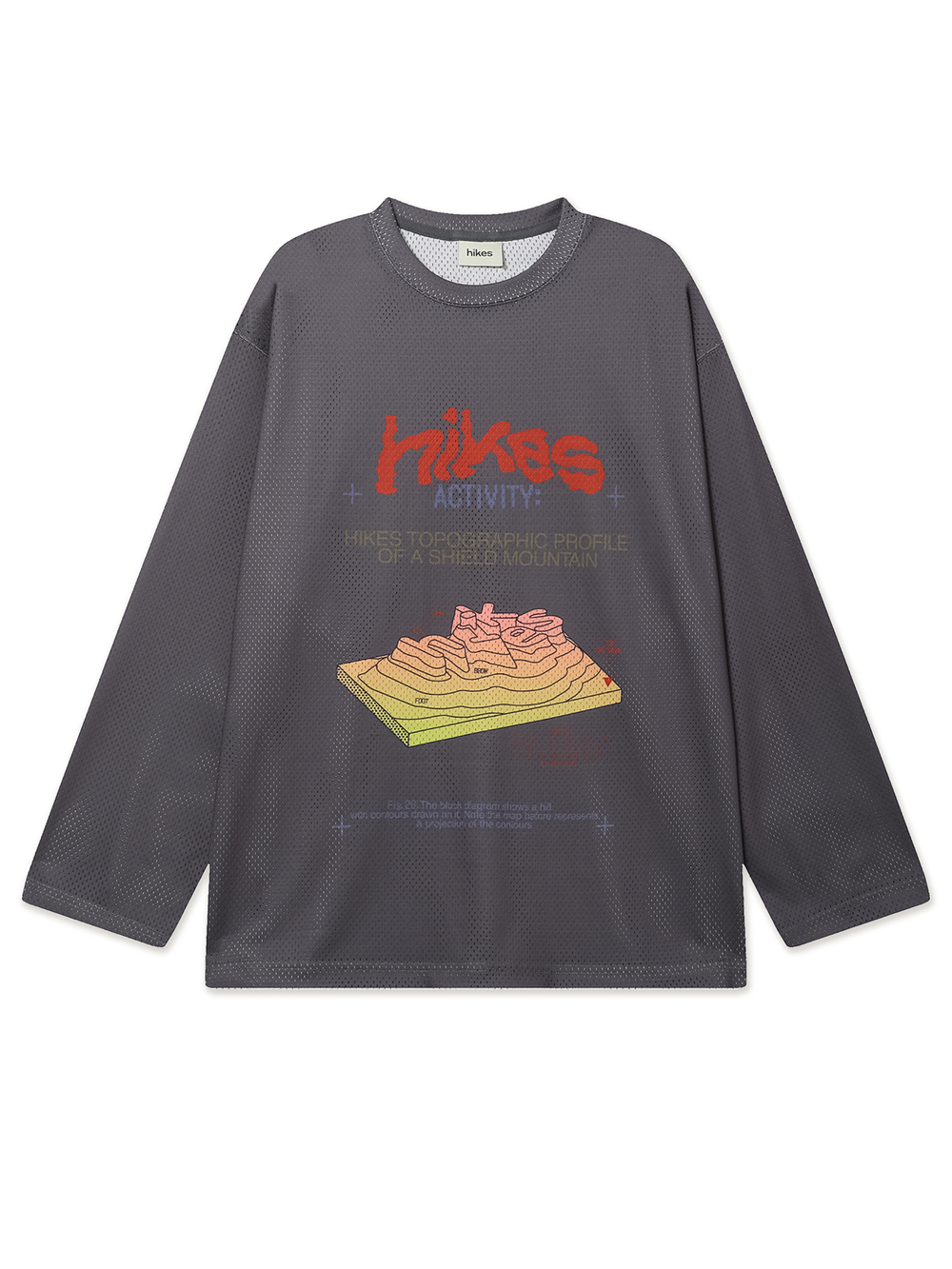 Мужской Лонгслив Geo Layers