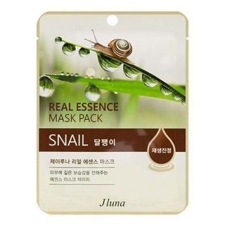 Тканевая маска с улиткой JLUNA Real Essence Mask Pack Snail